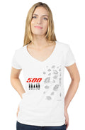 womens tultex v neck