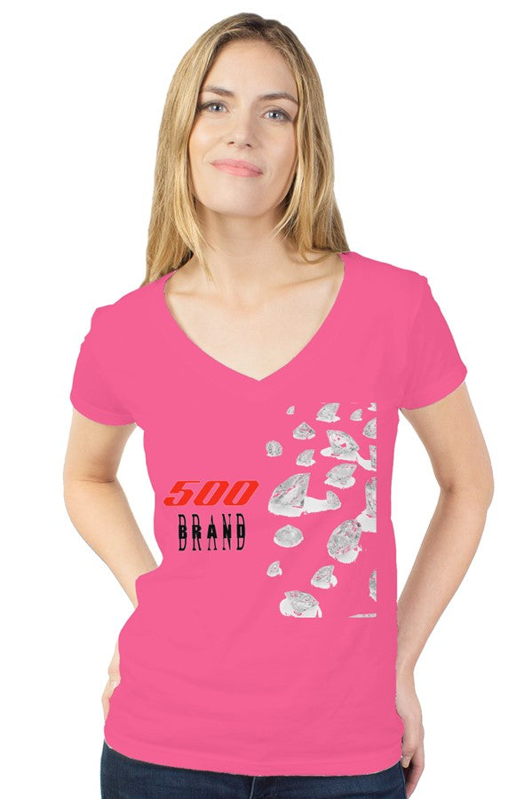 womens tultex v neck