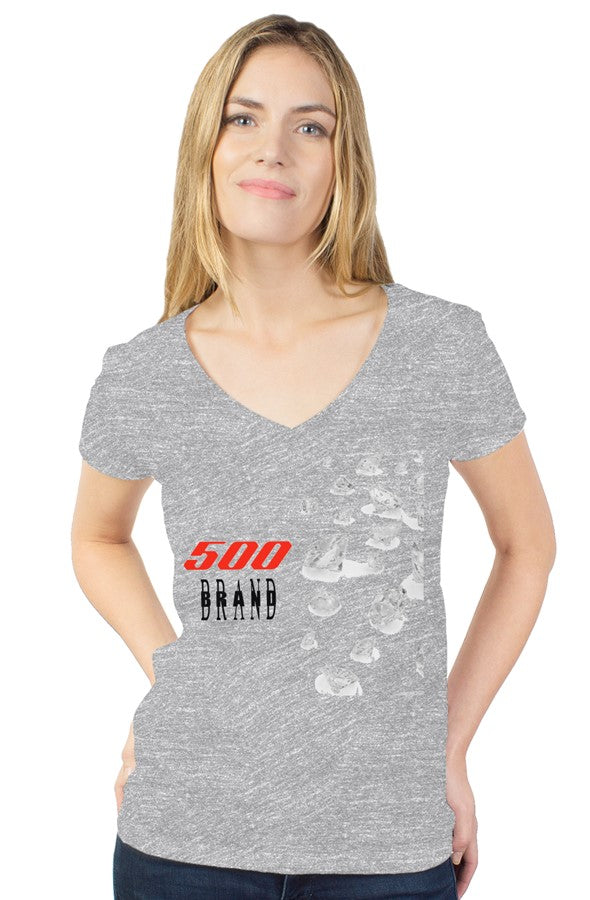womens tultex v neck