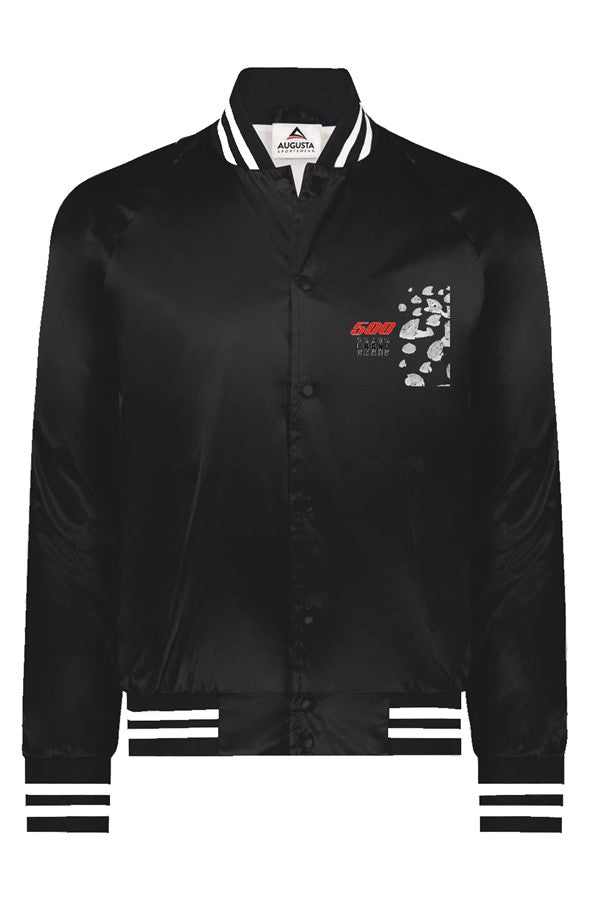 Satin Baseball Varsity Jacket